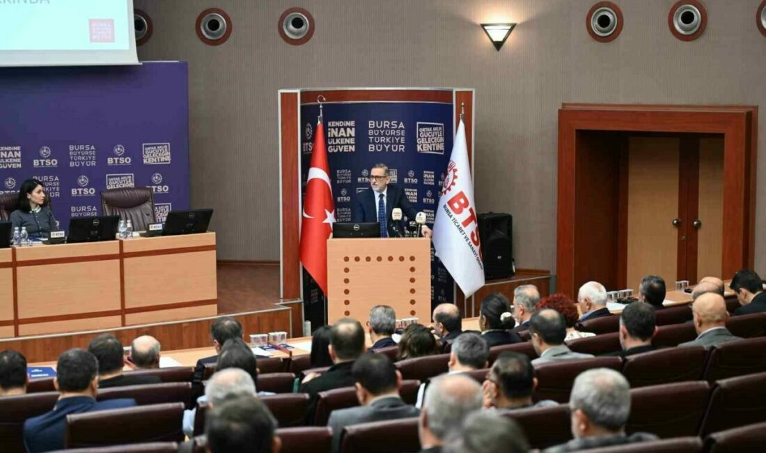 BTSO’da yılın son meclis toplantısı gerçekleştirilirdi Bursa Ticaret ve Sanayi Odası (BTSO) Yönetim Kurulu Başkanı İbrahim