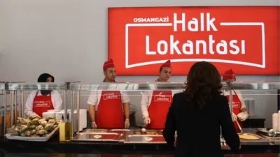 Bursa'da faaliyet gösteren halk lokantalarının Aralık ayı yemek listeleri tek