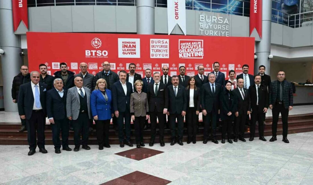 Kütahya iş dünyası temsilcileri, Bursa Ticaret ve Sanayi Odası’nı (BTSO)