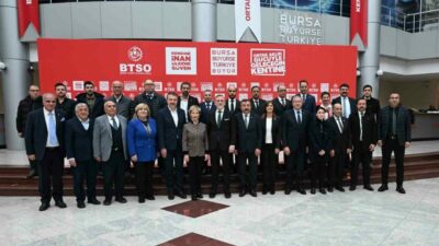 Kütahya iş dünyası temsilcileri, Bursa Ticaret ve Sanayi Odası’nı (BTSO)
