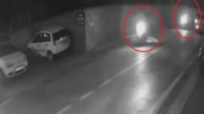 Bursa’da seyir halindeki bir motosikletli cadde üzerinde ilerlediği esnada aniden