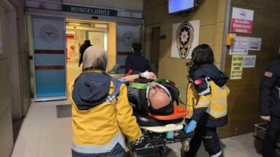 Bursa’nın İnegöl ilçesinde kontrolden çıkarak devrilen motosikletin sürücüsü ağır yaralandı.