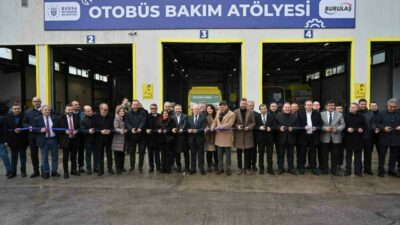 Bursa Büyükşehir Belediyesi, Mimar Sinan Otobüs Garajı’ını yenilenen yüzüyle hizmete