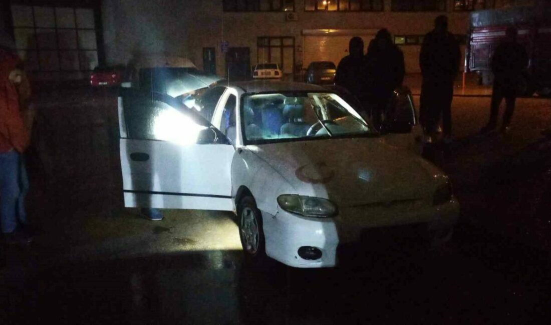 Bursa’nın İnegöl ilçesinde 2 gün önce çalınan otomobil terk edilmiş