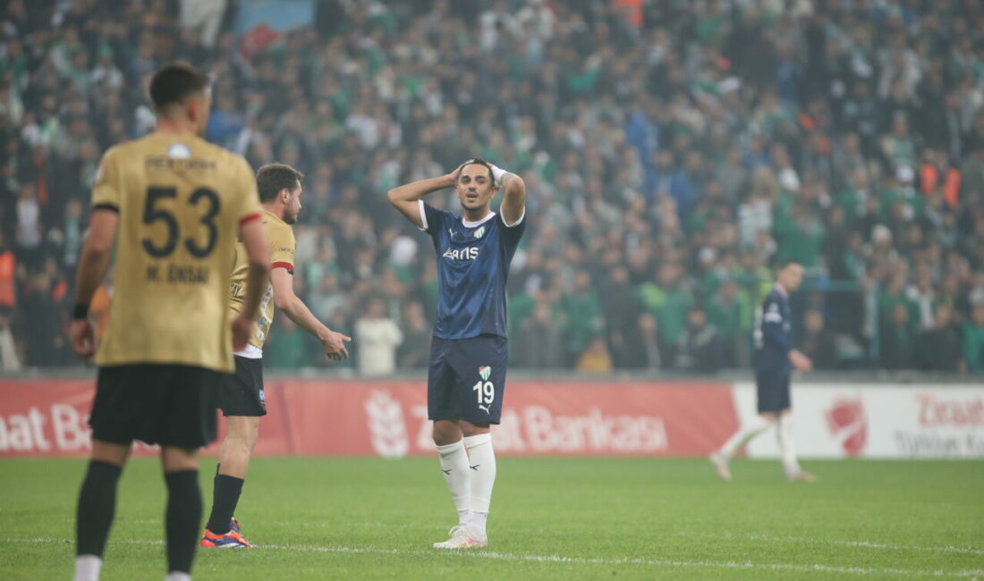 Bursaspor’dan kupaya acı veda! Yeşil beyazlı takım, Ziraat Türkiye Kupası 4. turunda evinde Vanspor