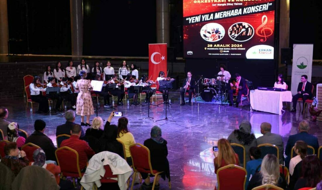 Gençlik orkestrası ve korosundan muhteşem yeni yıl konseri Osmangazi’de yeni yıl coşkusu Osmangazi Belediyesi Gençlik Orkestrası ve Korosu’nun