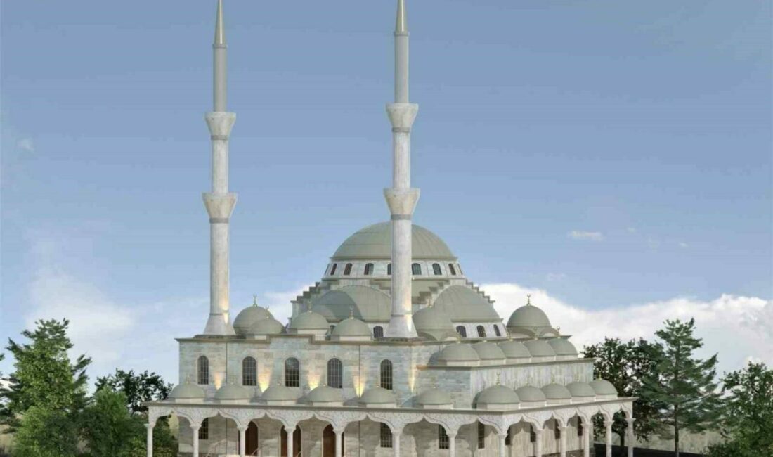 Hayırseverlerin eseri olacak Mustafakemalpaşa Yalıntaş Mahallesi’nde temeli 2 yıl önce atılan cami, hayırseverlerin