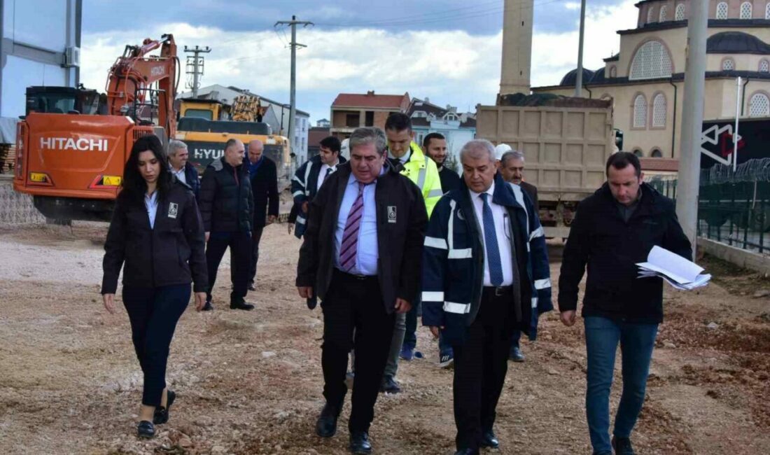 İnegöl’de hedef güçlü altyapı Bursa Büyükşehir Belediyesi, İnegöl ilçesinin daha sağlıklı bir içme suyu