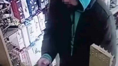 Bursa’nın İnegöl ilçesinde çaldığı kredi kartıyla 8 ayrı iş yerinden
