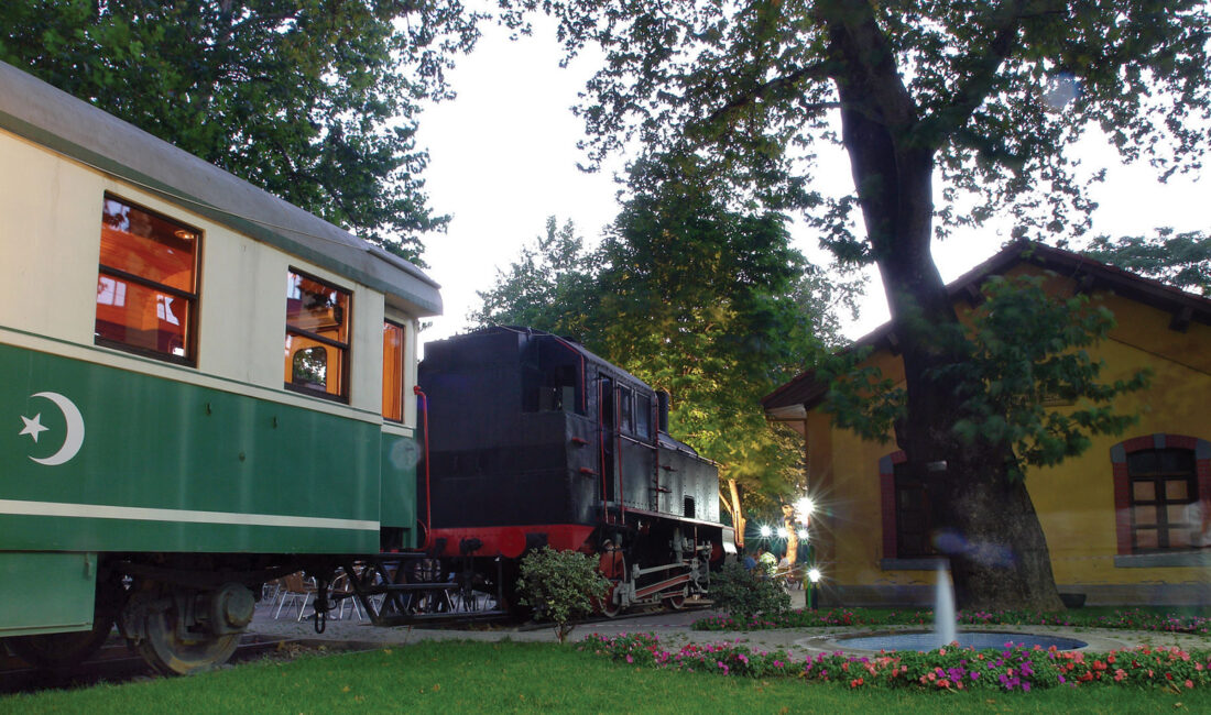 Merinos Tren İstasyonu Yaşam Müzesi ve kütüphaneye dönüşüyor Tarihi Mudanya-Bursa tren hattının istasyonlarından biri olan Merinos, Osmangazi Belediyesi