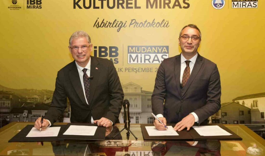 Mudanya Belediyesi ve İstanbul Büyükşehir Belediyesi, kültürel mirasın korunması ve