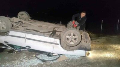 Bursa’nın Orhangazi ilçesine bağlı Akharem Kavşağı yakınlarında meydana gelen trafik