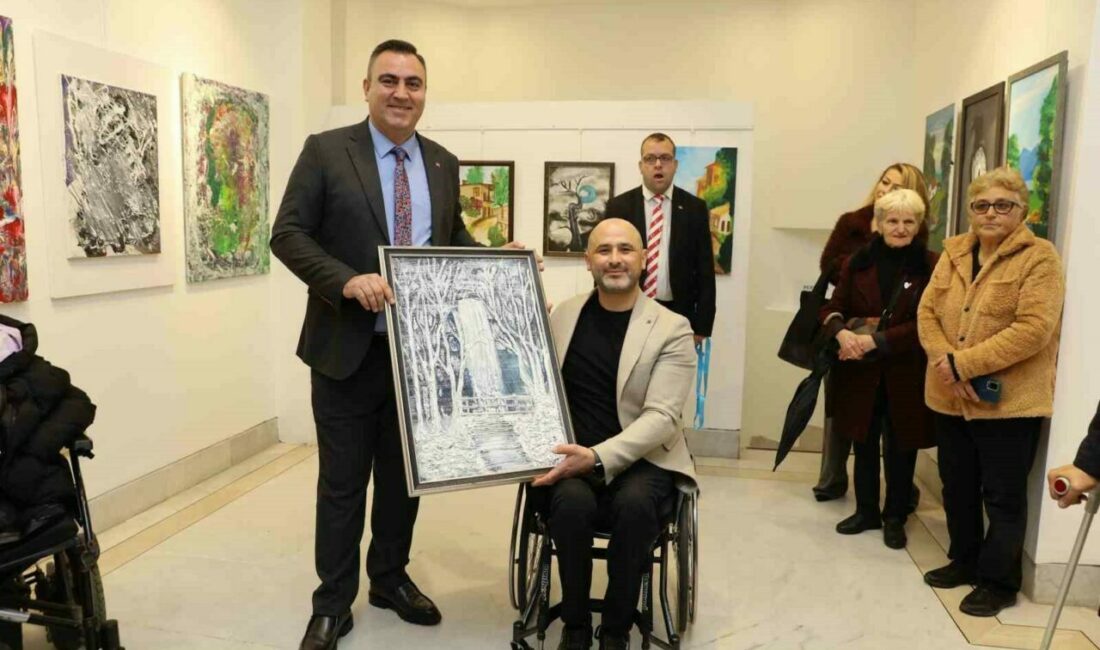 Özel ressamlardan anlamlı sergi Bursa Kent Konseyi Engelliler Meclisi tarafından 3 Aralık Dünya Engelliler
