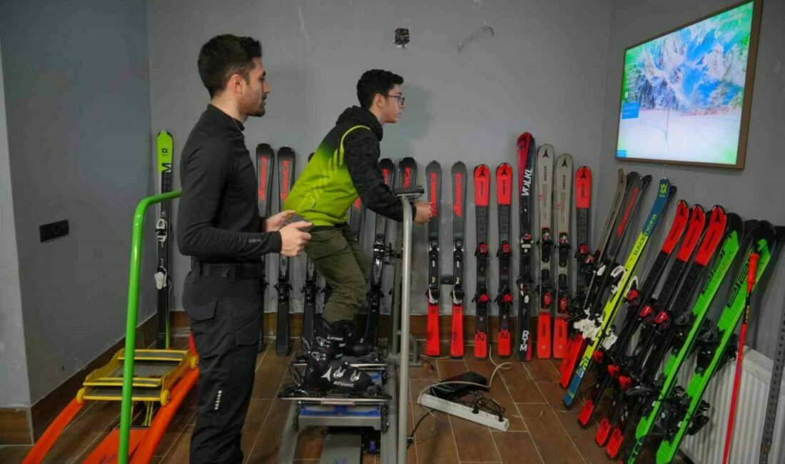 Sporcular 4 mevsim boyunca kayak yarışlarına simülasyonla hazırlanıyor Bursa Orman Bölge Müdürlüğü’nün Uludağ’da bulunan simülasyon merkezi, kar yağışının