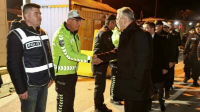 Bursa Valisi Erol Ayyıldız, yeni yılda vatandaşların huzuru için çalışan