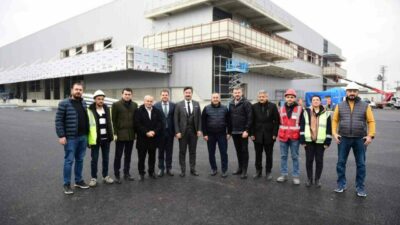 Yenişehir’de yapımı devam eden yaş meyve-sebze soğuk hava depolama ve