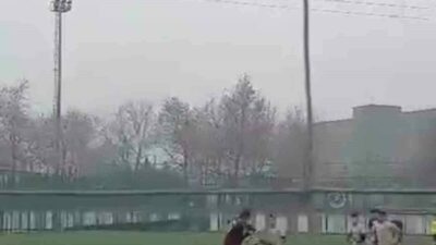 Bursa’da bir amatör maçta çıkan kavga yeşil sahayı adeta ringe