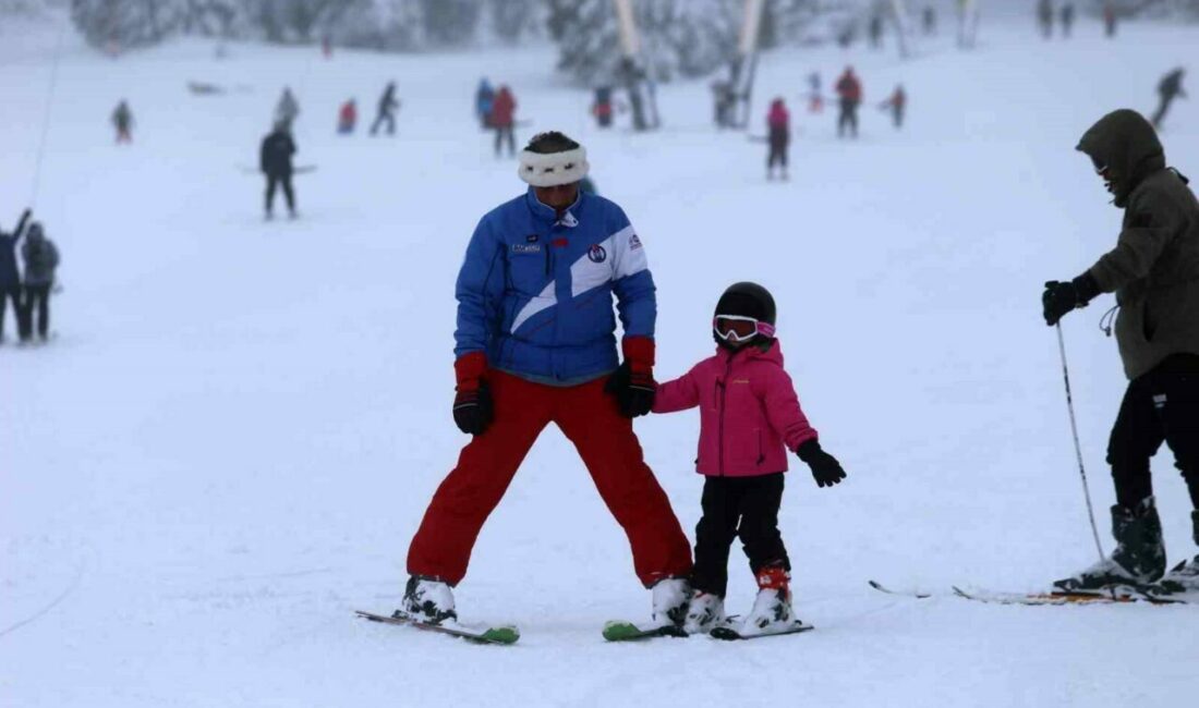 Yılbaşı öncesi Uludağ’da pistler doldu taştı Türkiye’nin en önemli doğa ve kayak turizm merkezlerinden Uludağ’da kayak