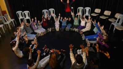 Yıldırım Belediyesi’nin Adile Naşit çocuk tiyatrosunda düzenlediği çocuk drama ve