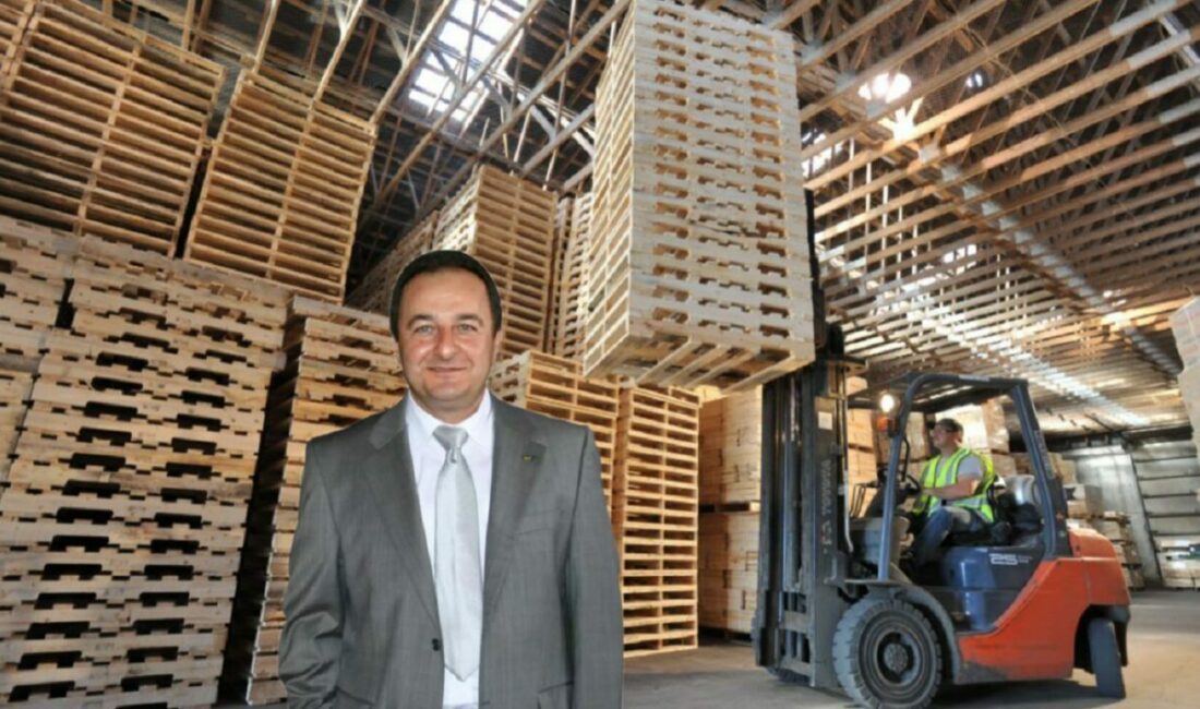 TAPSİAD Başkanı ve TOBB Palet Sektörü Temsilcisi Akın Balcıoğlu, Merkez