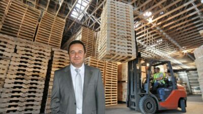 TAPSİAD Başkanı ve TOBB Palet Sektörü Temsilcisi Akın Balcıoğlu, Merkez