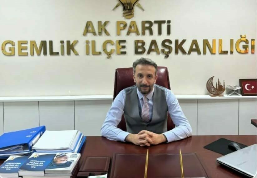 AK Parti Gemlik İlçe Başkanı Mehmet Taşar: AK Parti Gemlik İlçe Başkanı Mehmet Taşar, CHP’li Gemlik Belediye