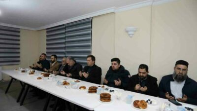 Belediye Başkanı Alper Taban, Bereket Sofrası buluşmaları kapsamında bu sabah