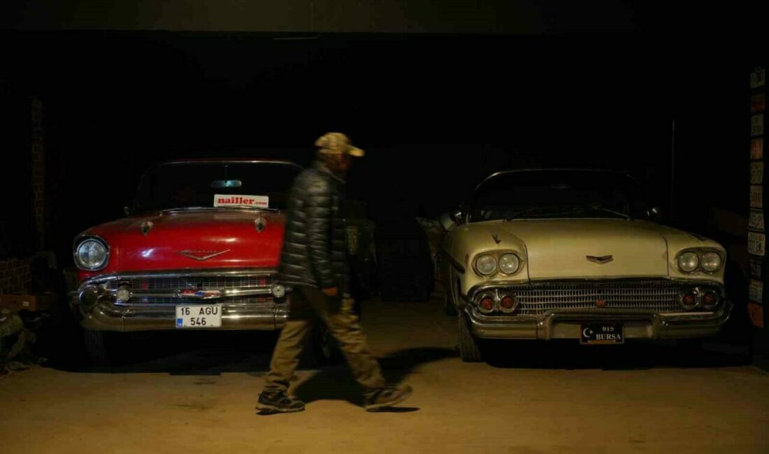 Bursa’da yaşayan Mehmet Nail(59), 30 yıl yaşadığı Amerika’da kullandığı klasik