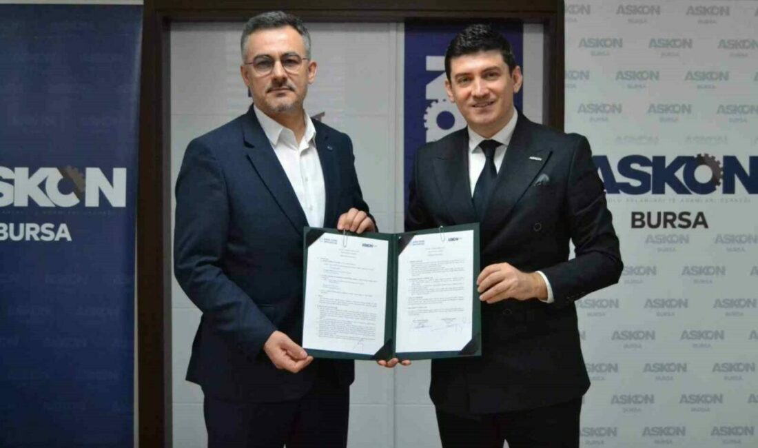 Bursa Teknik Üniversitesi ve ASKON Bursa Şubesi arasında iş birliği