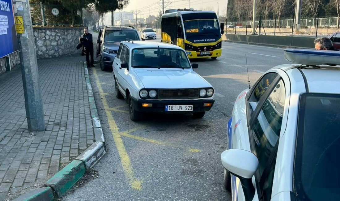Bursa Yenişehir Emniyet Müdürlüğü, ilçede otomobil çalan bir şahsı 24