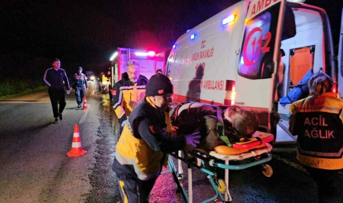 Bursa’da otomobil ile tır çarpıştı: 3 yaralı Bursa’da otomobil ile tır kafa kafaya çarpıştı. Kazada otomobilde sıkışarak