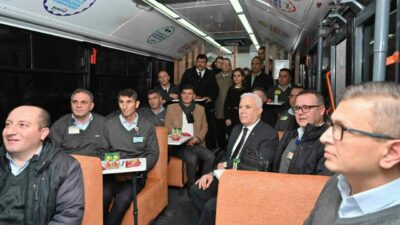 Bursa Büyükşehir Belediyesi iştiraklerinden BURULAŞ, hayata geçirdiği ‘Gezici şoför eğitim