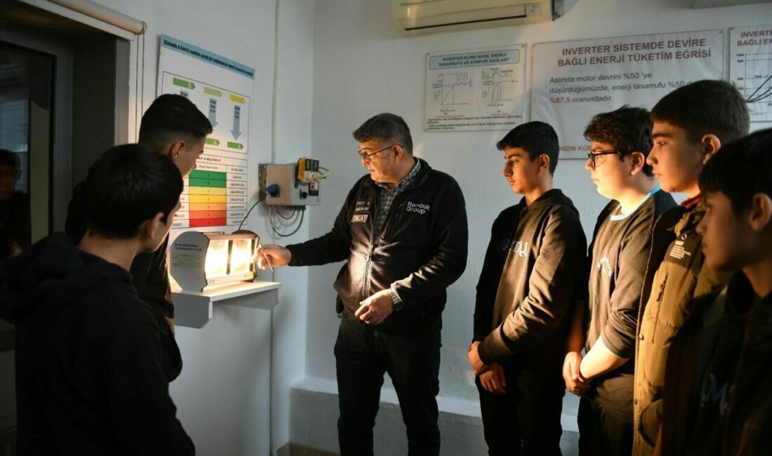 Gençlere uygulamalı enerji tasarrufu eğitimi Şehit Hüseyin Akyüz Mesleki ve Teknik Anadolu Lisesi Yenilenebilir Enerji