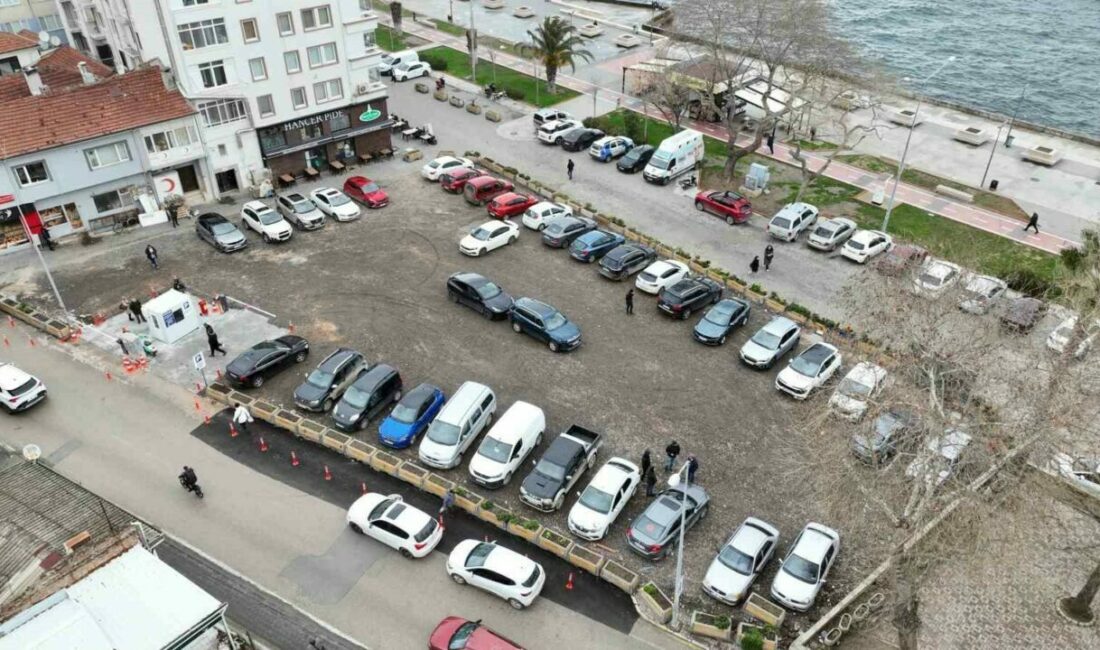 Mudanya Belediyesi, artan araç yoğunluğuna çözüm üretmek amacıyla eski belediye