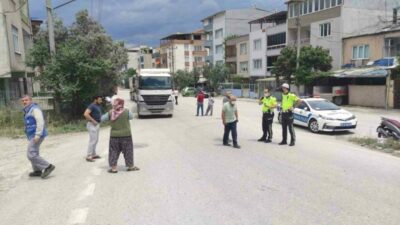 Bursa’nın Orhangazi ilçesinde Hürriyet Mahallesi’nden Kale yolu üzerinden Fındıklı yoluna