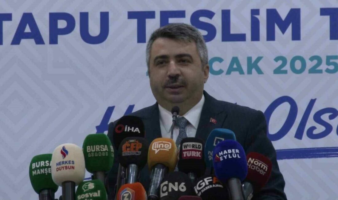 Şirinevler’de 960 hak sahibi tapularına kavuştu Yıldırım Belediyesi, Şirinevler Mahallesi’nde imar uygulaması sonucu tapusu çıkan hak