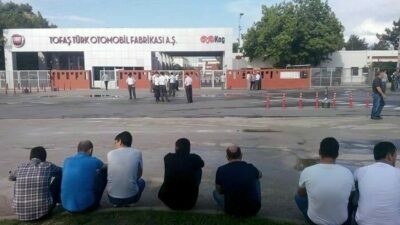 Türkiye’nin otomotiv devi Tofaş, Bursa’daki fabrikasında bugün itibarıyla üretimi geçici