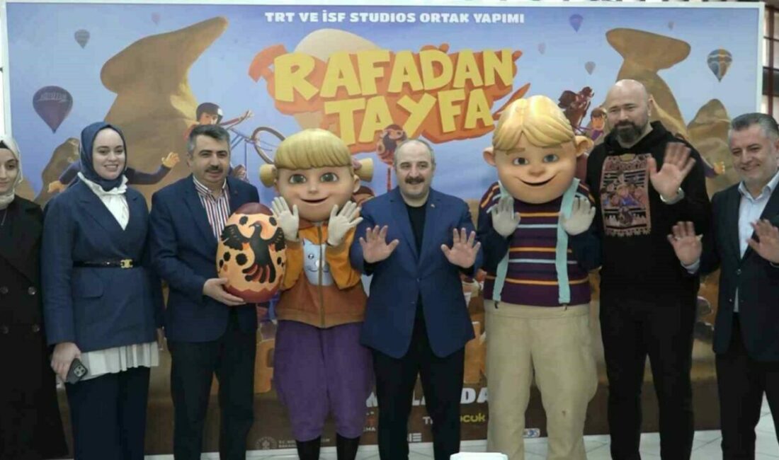 Varank’tan çocuklara karne hediyesi, ’Rafadan Tayfa: Kapadokya’ TBMM Sanayi, Ticaret, Enerji, Tabii Kaynaklar, Bilgi ve Teknoloji Komisyonu