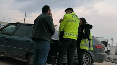 Bursa’nın İnegöl ilçesinde yakıt almaya gelen alkollü sürücüye ceza yağdı.