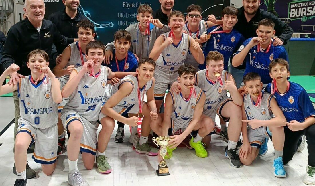 Yeşim Spor U14 takımı namağlup Bursa şampiyonu oldu Yeşim Spor U14 Basketbol Takımı, Bursa U14 Erkekler Ligi’nde namağlup