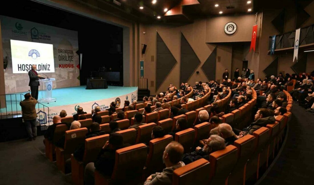 Yıldırım’da ’direnişten dirilişe Kudüs’e yoğun ilgi Yıldırım Belediyesi ve Mirasımız Kudüs Derneği’nin ortaklaşa gerçekleştirdiği ’Direnişten Dirilişe