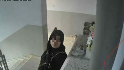 Bursa’nın İnegöl ilçesinde kimliği belirsiz bir kadın, girdiği sitelerdeki dairelerin
