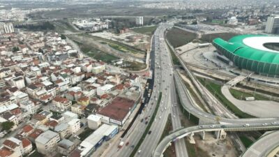 Bursa Büyükşehir Belediyesi tarafından Acemler ile Mudanya Kavşağı arasındaki Soğukkuyu