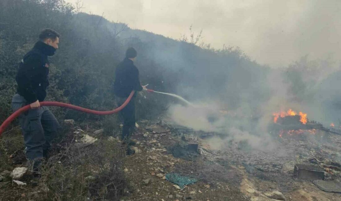 Barakada başlayan yangın ormana sıçramadan söndürüldü Bursa’nın Orhangazi ilçesinde bir barakada çıkan yangın ormanlık alana sıçramadan