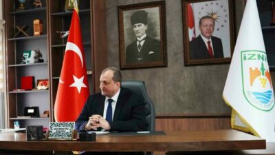 İznik Belediye Başkanı Kağan Mehmet Usta, Berat Kandili dolayısıyla bir