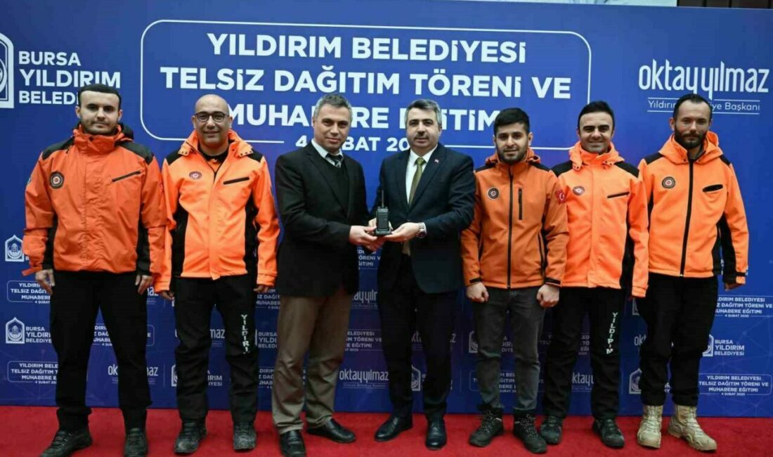 Yıldırım Belediyesi, Yıldırım İlçe Kaymakamlığı iş birliği ile Telsiz Dağıtım