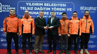 Yıldırım Belediyesi, Yıldırım İlçe Kaymakamlığı iş birliği ile Telsiz Dağıtım