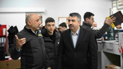 Yıldırım Belediye Başkanı Oktay Yılmaz, Otosansit’i ziyaret ederek esnafın görüş