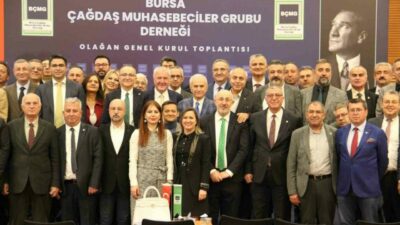 Bursa Çağdaş Muhasebeciler Grubu Derneği’nin (BÇMG), 1 Şubat’ta gerçekleştirilen genel