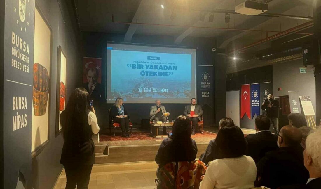Bursa Büyükşehir’den ‘Bir Yakadan Ötekine’ paneli Bursa Büyükşehir Belediyesi tarafından Mübadelenin 102. yıl dönümü anısına ‘Bir
